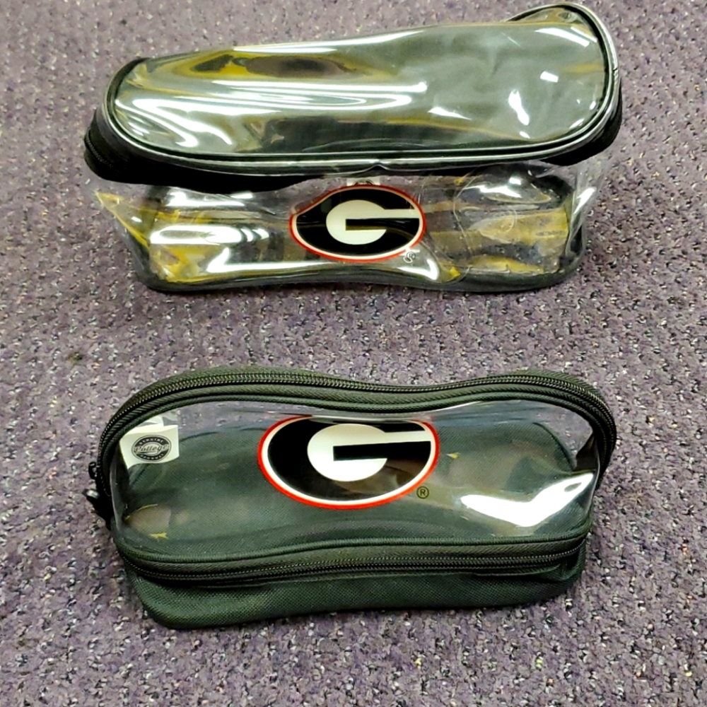 Georgia bulldogs makeup travel case set new